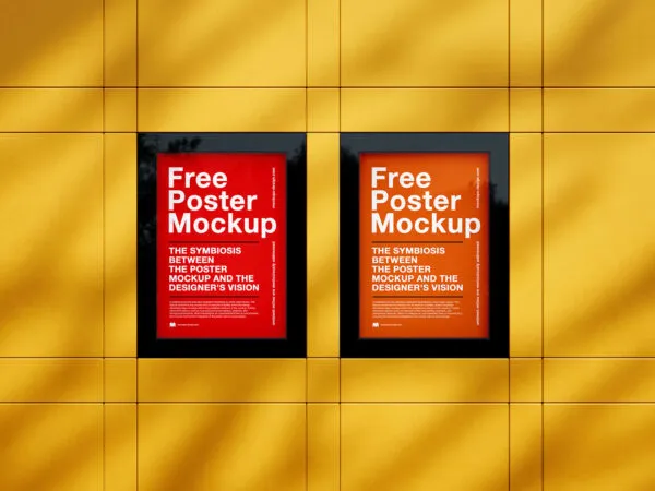 6 Sights of Poster Frames Mockup 1