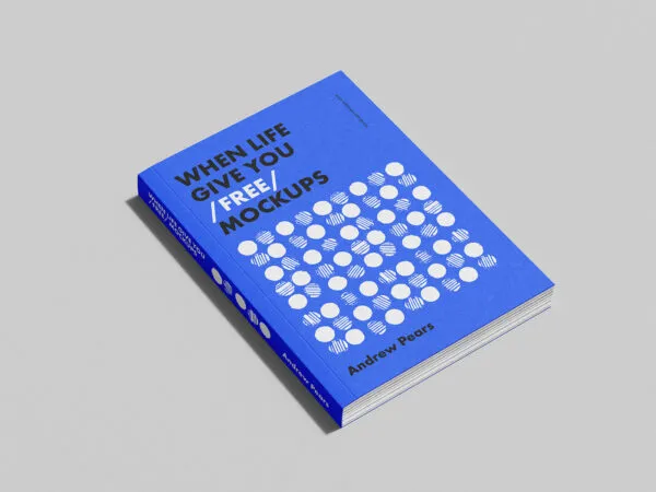 7 Vertical Book Mockups in Different Visions 1
