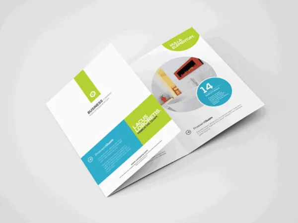 8 Shots of Brochure Mockup 1