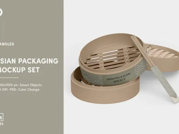 8 Showcases of Asian Packaging Mockup 1