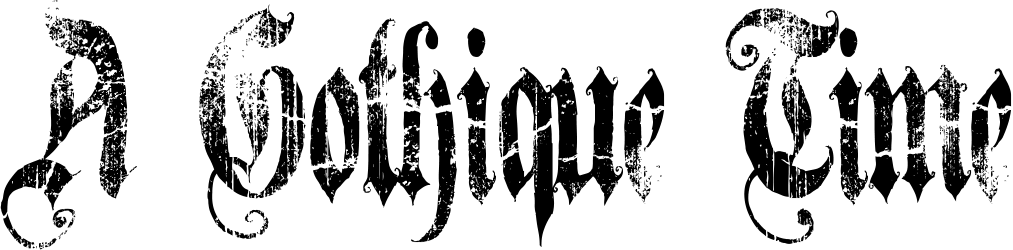 A Gothique Time Font 1