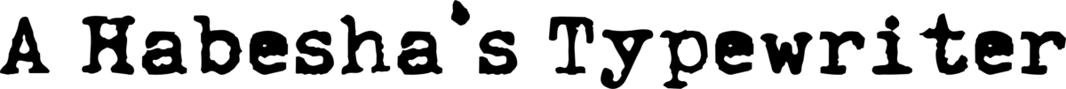 A Habeshas Typewriter Font 1