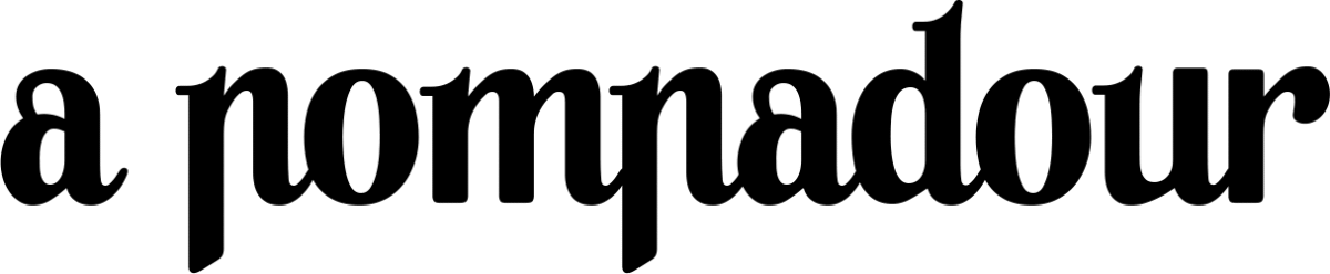 A Pompadour Display Font 1