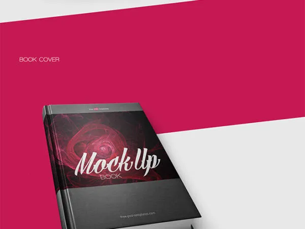 A Set of Four Realistic Book Mockups From Different Angles 1