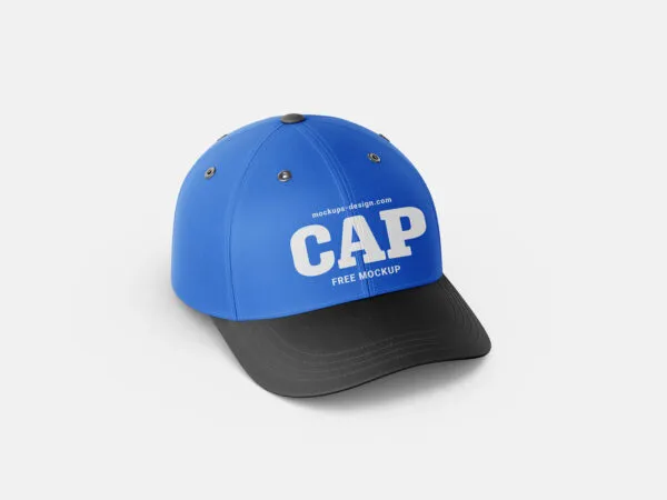 A Set of Three Baseball Cap Mockups 1