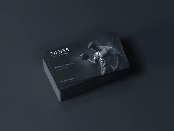 A Stack of Membership Cards Mockup 1