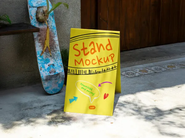 A Stand on Street Mockup 1