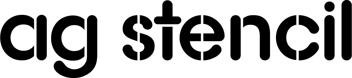 AG Stencil Font 1