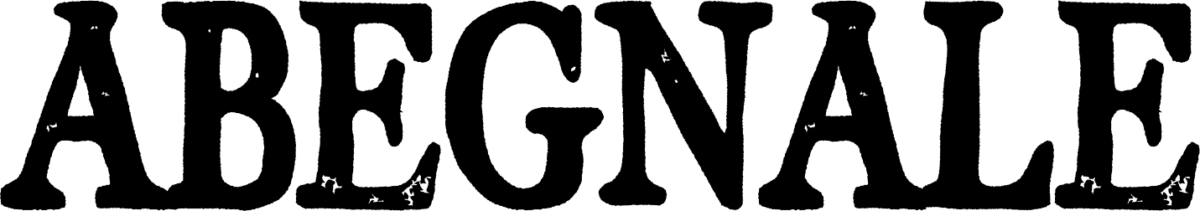 Abegnale Font 1