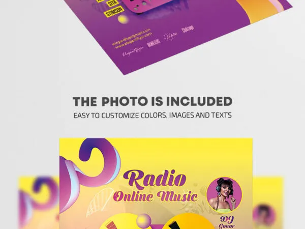 Abstract Radio Flyer Template 1