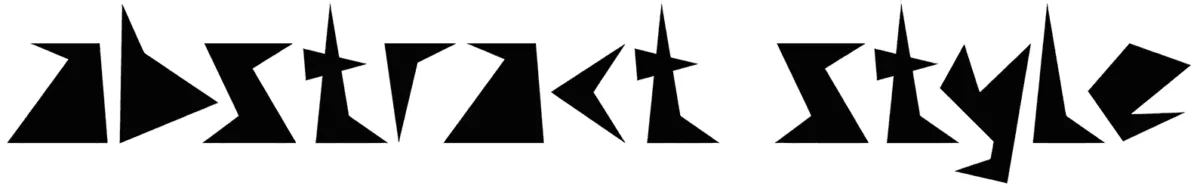 Abstract Style Font 1