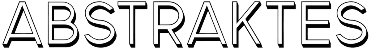 Abstraktes Font 1