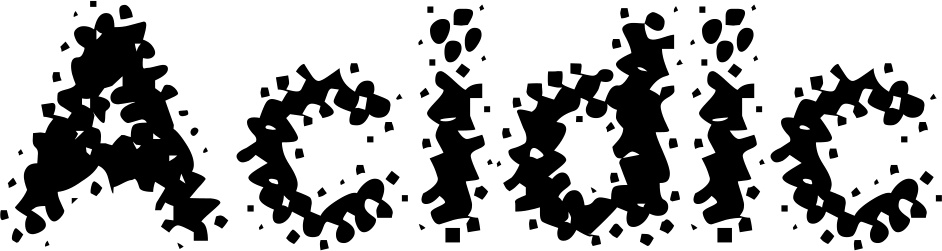 Acidic Font 1