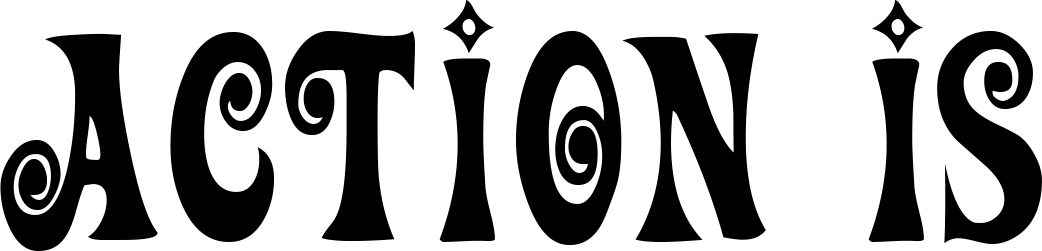 Action Is Font 1
