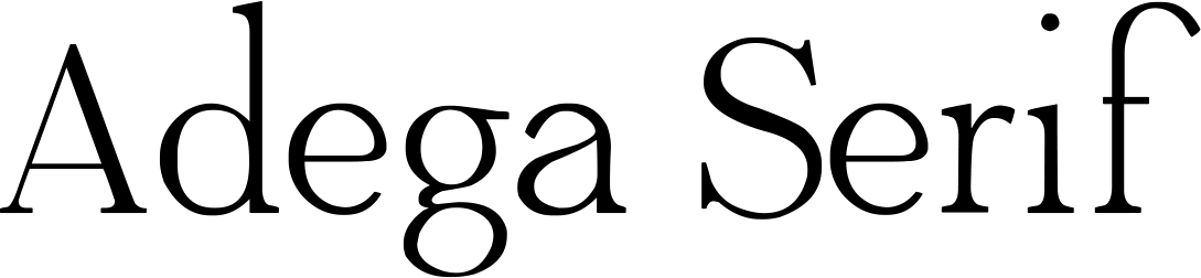 Adega Serif Font 1