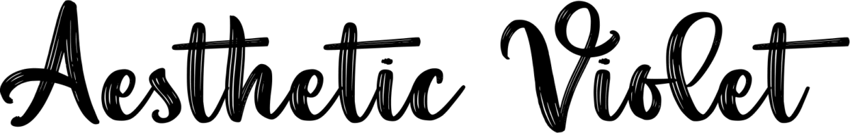 Aesthetic Violet Font 1