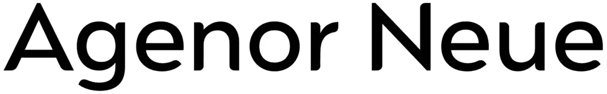 Agenor Neue Font 1