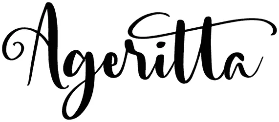 Ageritta Font 1
