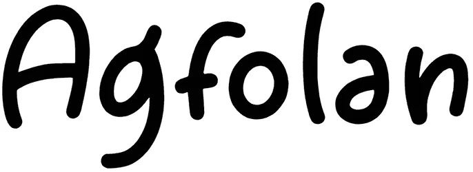 Agfolan Font 1