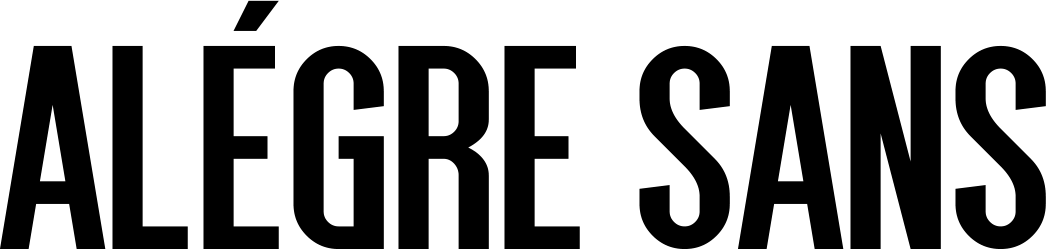Alegre Sans Font 1