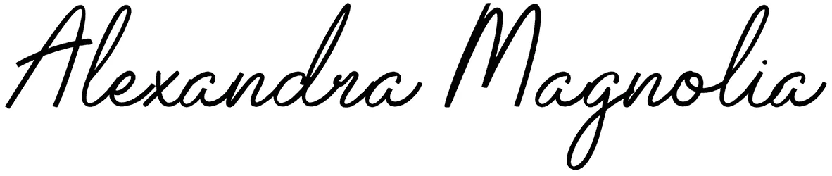 Alexandra Magnolia Font 1