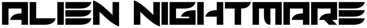 Alien Nightmare Font 1