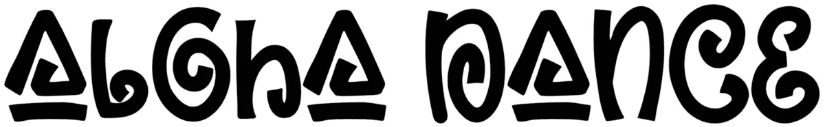 Aloha Dance Font 1