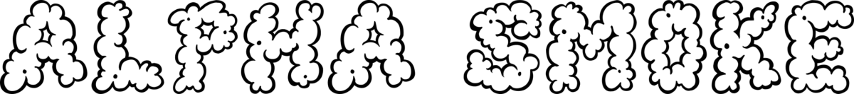 Alpha Smoke Font 1