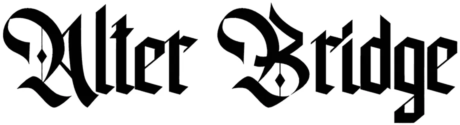 Alter Bridge Font 1