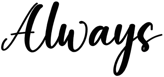 Always Font 1