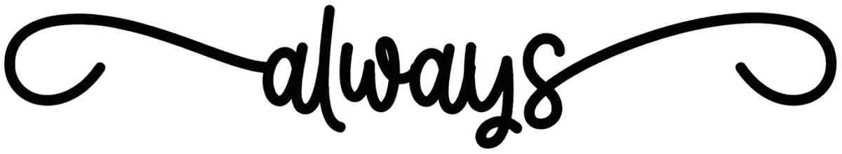 Always Monoline Font 1