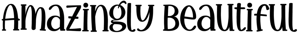 Amazingly Beautiful Font 1