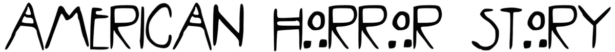 American Horror Story Font 1