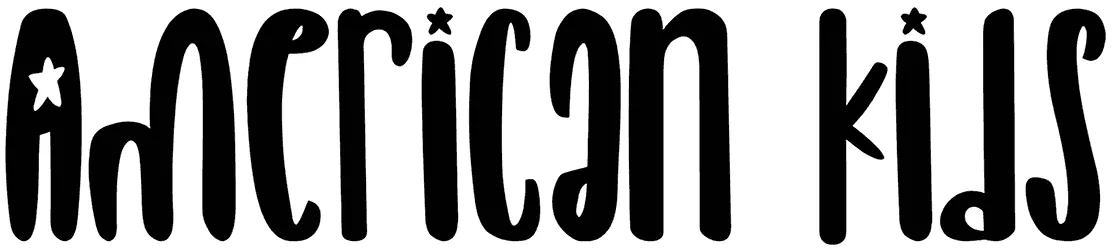 American Kids Font 1