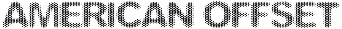 American Offset Font 1
