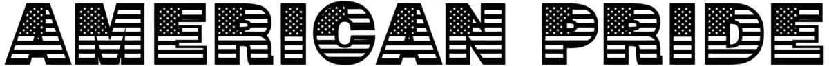 American Pride Font 1