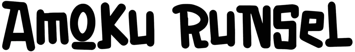 Amoku Runsel Font 1