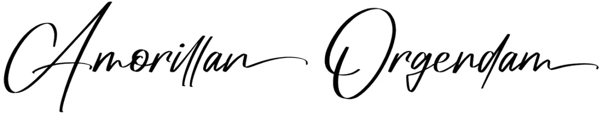 Amorillan Orgendam Font 1