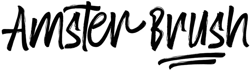 Amster Brush Font 1