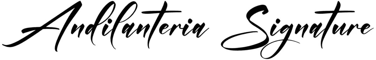 Andilanteria Signature Font 1