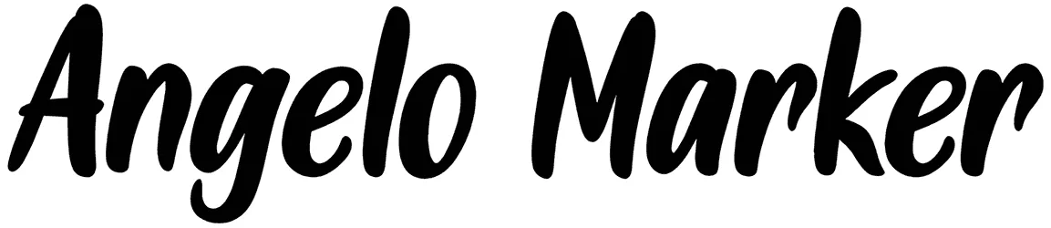 Angelo Marker Font 1