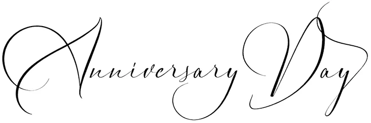 Anniversary Day Font 1