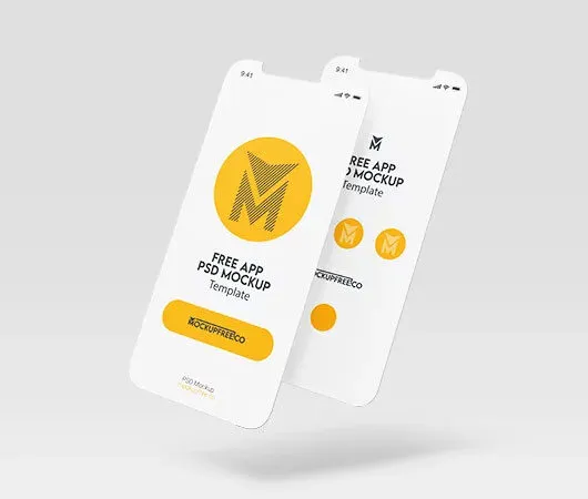 App Mockup Template 1