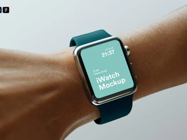 Apple Watch Mockup on Feminine Wrist 1