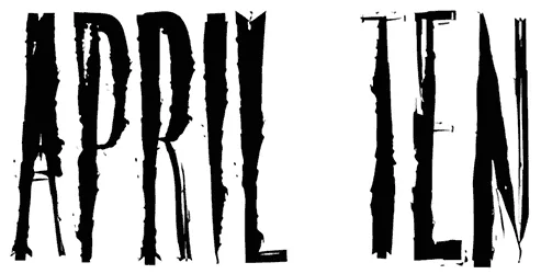 April Ten Font 1