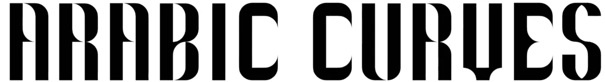 Arabic curves Font 1