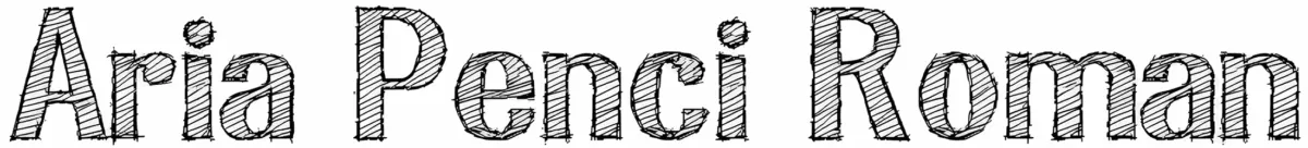 Aria Penci Roman Font 1