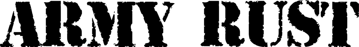 Army Rust Font 1