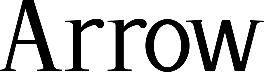 Arrow Font 1