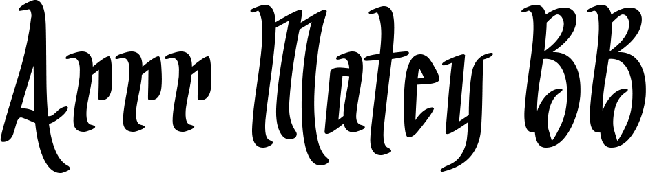 Arrr Matey BB Font 1